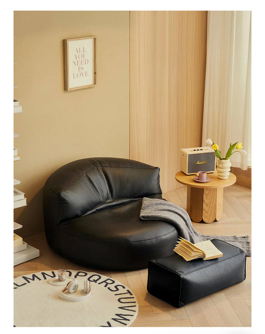 Large Faux Leather Bean Bag Chairs