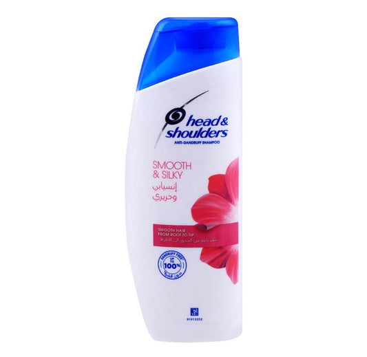 Head & Shoulders Smooth & Silky Anti-Dandruff Shampoo, 185ml