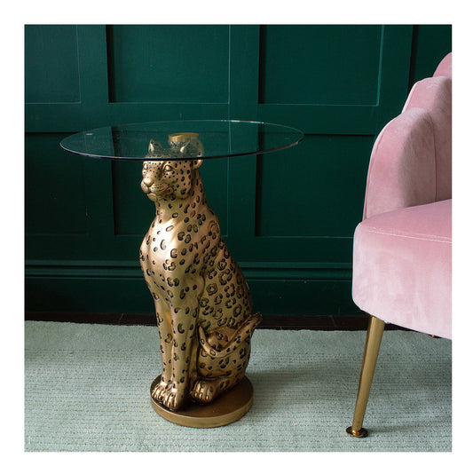 Leopard Luxe Coffee Table